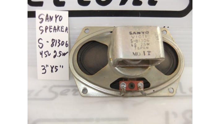Sanyo S-81306  haut-parleur 3'' X 5''